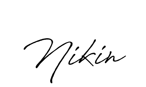 Here are the top 10 professional signature styles for the name Nikin. These are the best autograph styles you can use for your name. Nikin signature style 7 images and pictures png