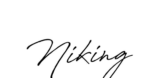 This is the best signature style for the Niking name. Also you like these signature font (Antro_Vectra_Bolder). Mix name signature. Niking signature style 7 images and pictures png