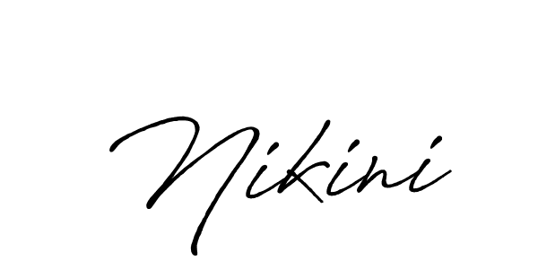 Best and Professional Signature Style for Nikini. Antro_Vectra_Bolder Best Signature Style Collection. Nikini signature style 7 images and pictures png