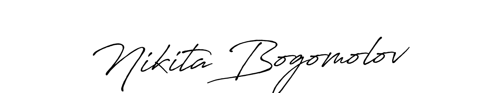 Use a signature maker to create a handwritten signature online. With this signature software, you can design (Antro_Vectra_Bolder) your own signature for name Nikita Bogomolov. Nikita Bogomolov signature style 7 images and pictures png