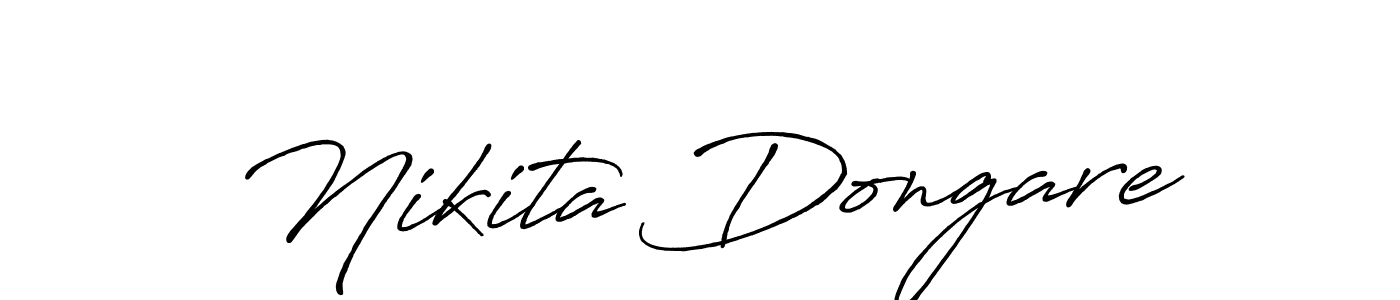 How to make Nikita Dongare signature? Antro_Vectra_Bolder is a professional autograph style. Create handwritten signature for Nikita Dongare name. Nikita Dongare signature style 7 images and pictures png