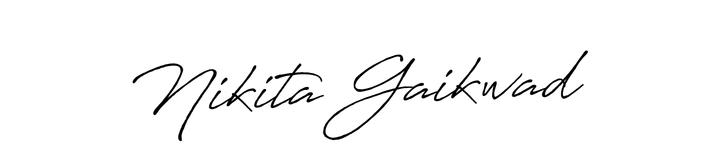 It looks lik you need a new signature style for name Nikita Gaikwad. Design unique handwritten (Antro_Vectra_Bolder) signature with our free signature maker in just a few clicks. Nikita Gaikwad signature style 7 images and pictures png