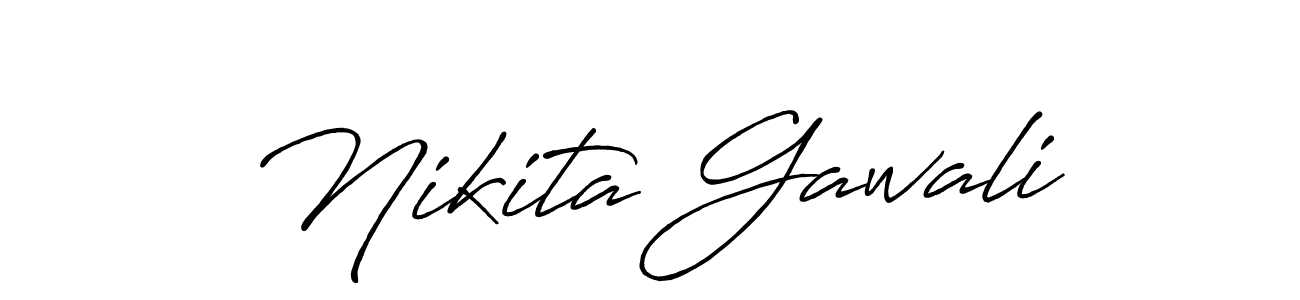 Antro_Vectra_Bolder is a professional signature style that is perfect for those who want to add a touch of class to their signature. It is also a great choice for those who want to make their signature more unique. Get Nikita Gawali name to fancy signature for free. Nikita Gawali signature style 7 images and pictures png