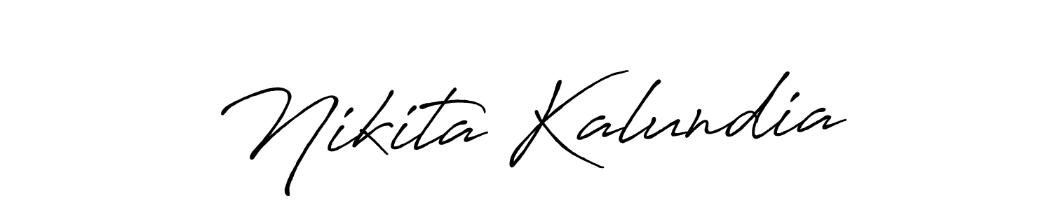 This is the best signature style for the Nikita Kalundia name. Also you like these signature font (Antro_Vectra_Bolder). Mix name signature. Nikita Kalundia signature style 7 images and pictures png