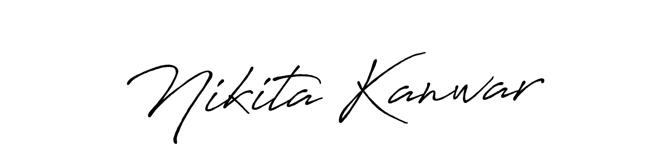 How to Draw Nikita Kanwar signature style? Antro_Vectra_Bolder is a latest design signature styles for name Nikita Kanwar. Nikita Kanwar signature style 7 images and pictures png