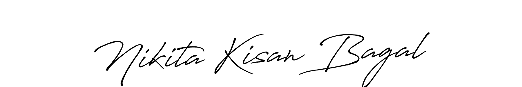 How to make Nikita Kisan Bagal signature? Antro_Vectra_Bolder is a professional autograph style. Create handwritten signature for Nikita Kisan Bagal name. Nikita Kisan Bagal signature style 7 images and pictures png