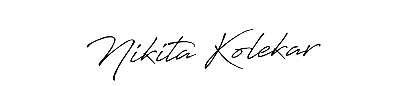 See photos of Nikita Kolekar official signature by Spectra . Check more albums & portfolios. Read reviews & check more about Antro_Vectra_Bolder font. Nikita Kolekar signature style 7 images and pictures png