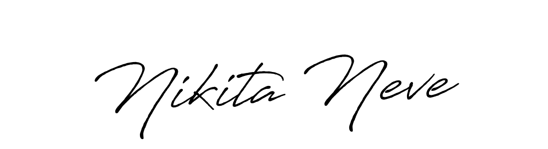 if you are searching for the best signature style for your name Nikita Neve. so please give up your signature search. here we have designed multiple signature styles  using Antro_Vectra_Bolder. Nikita Neve signature style 7 images and pictures png