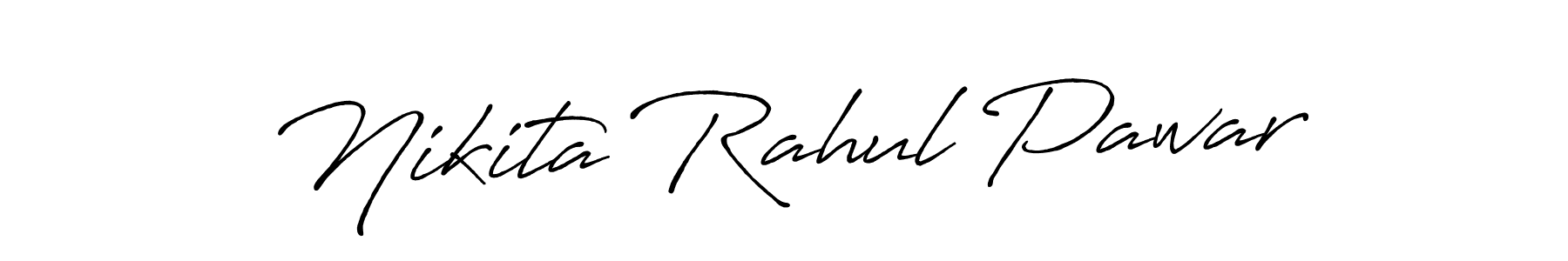 Best and Professional Signature Style for Nikita Rahul Pawar. Antro_Vectra_Bolder Best Signature Style Collection. Nikita Rahul Pawar signature style 7 images and pictures png