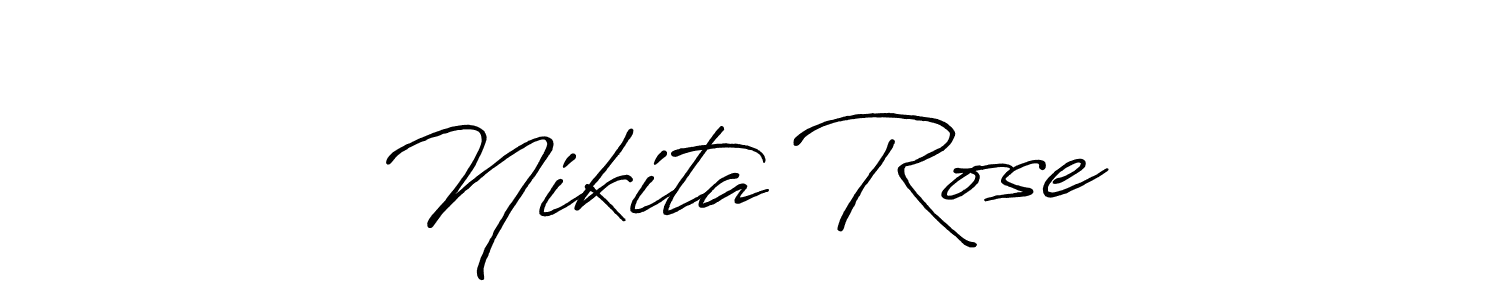 How to Draw Nikita Rose ❤ signature style? Antro_Vectra_Bolder is a latest design signature styles for name Nikita Rose ❤. Nikita Rose ❤ signature style 7 images and pictures png