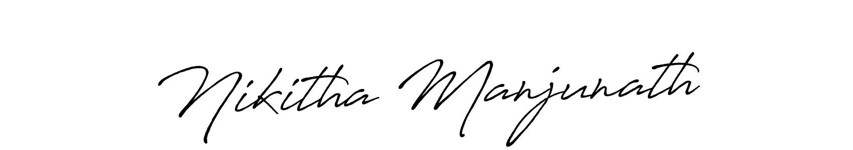 Once you've used our free online signature maker to create your best signature Antro_Vectra_Bolder style, it's time to enjoy all of the benefits that Nikitha Manjunath name signing documents. Nikitha Manjunath signature style 7 images and pictures png