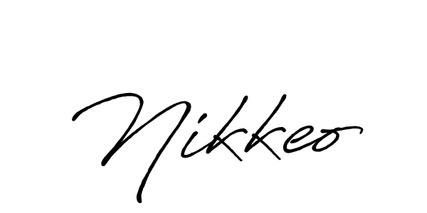 Make a beautiful signature design for name Nikkeo. Use this online signature maker to create a handwritten signature for free. Nikkeo signature style 7 images and pictures png