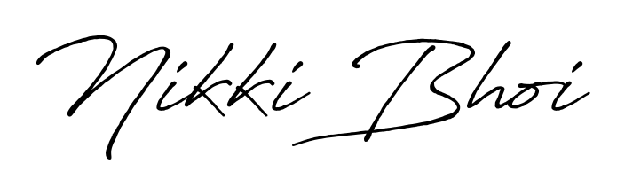 Design your own signature with our free online signature maker. With this signature software, you can create a handwritten (Antro_Vectra_Bolder) signature for name Nikki Bhoi. Nikki Bhoi signature style 7 images and pictures png