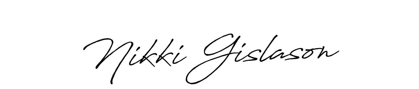 Also You can easily find your signature by using the search form. We will create Nikki Gislason name handwritten signature images for you free of cost using Antro_Vectra_Bolder sign style. Nikki Gislason signature style 7 images and pictures png