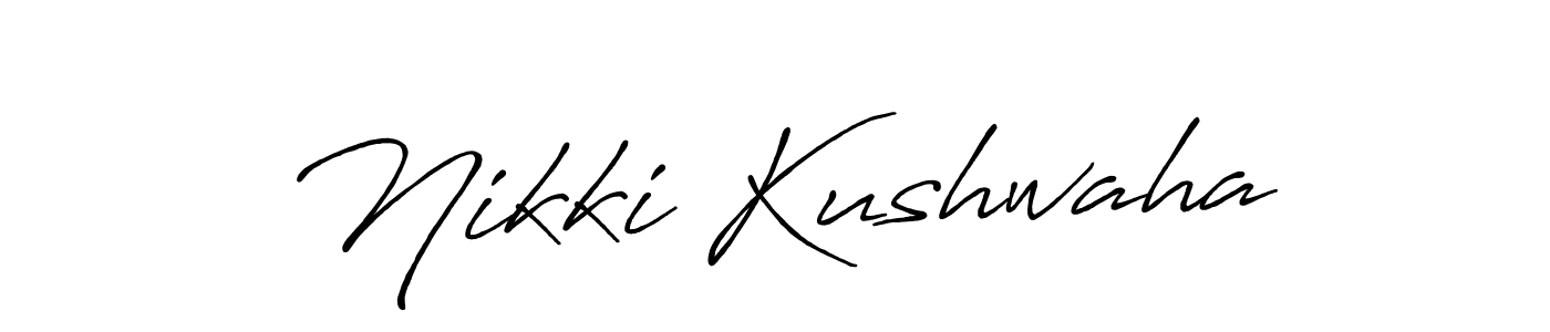 You can use this online signature creator to create a handwritten signature for the name Nikki Kushwaha. This is the best online autograph maker. Nikki Kushwaha signature style 7 images and pictures png