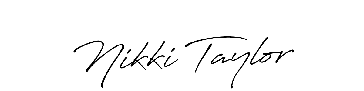 Similarly Antro_Vectra_Bolder is the best handwritten signature design. Signature creator online .You can use it as an online autograph creator for name Nikki Taylor. Nikki Taylor signature style 7 images and pictures png