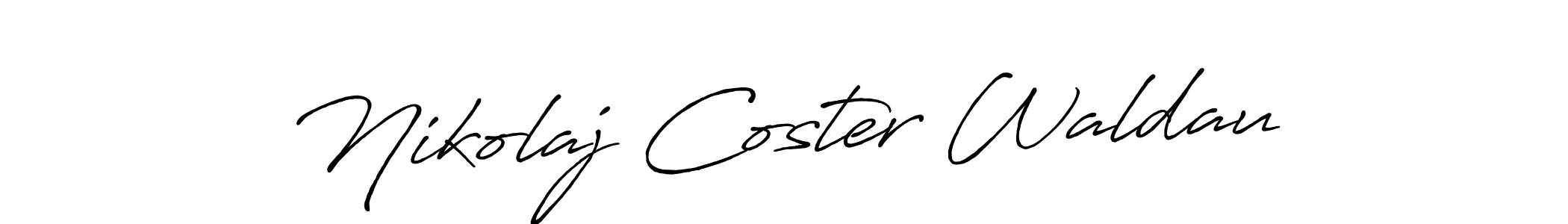 You should practise on your own different ways (Antro_Vectra_Bolder) to write your name (Nikolaj Coster Waldau) in signature. don't let someone else do it for you. Nikolaj Coster Waldau signature style 7 images and pictures png