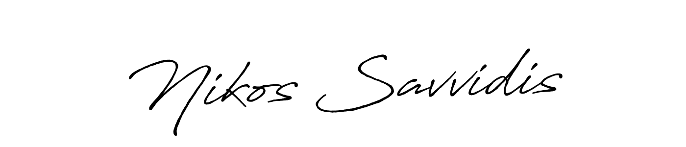 Antro_Vectra_Bolder is a professional signature style that is perfect for those who want to add a touch of class to their signature. It is also a great choice for those who want to make their signature more unique. Get Nikos Savvidis name to fancy signature for free. Nikos Savvidis signature style 7 images and pictures png