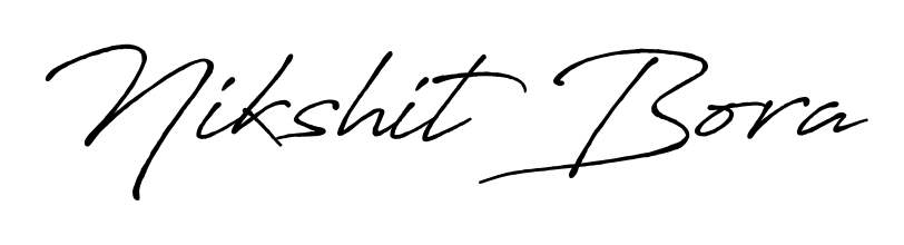 It looks like you need a new signature style for name Nikshit Bora. Design unique handwritten (Antro_Vectra_Bolder) signature with our free signature maker in just a few clicks. Nikshit Bora signature style 7 images and pictures png