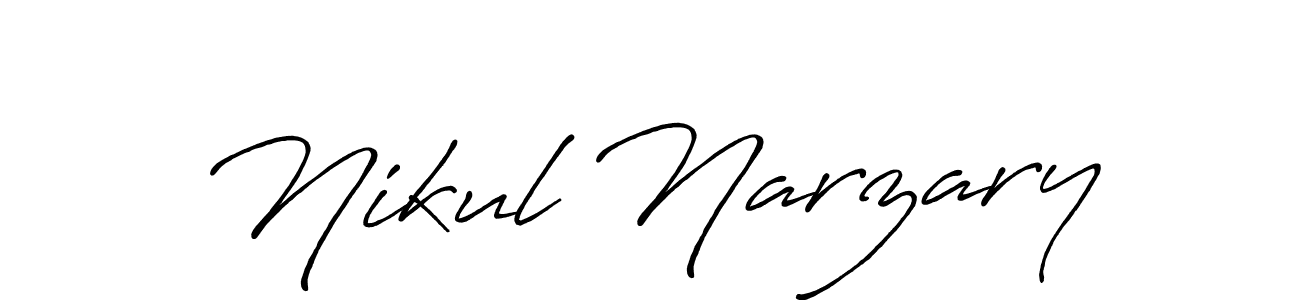 if you are searching for the best signature style for your name Nikul Narzary. so please give up your signature search. here we have designed multiple signature styles  using Antro_Vectra_Bolder. Nikul Narzary signature style 7 images and pictures png