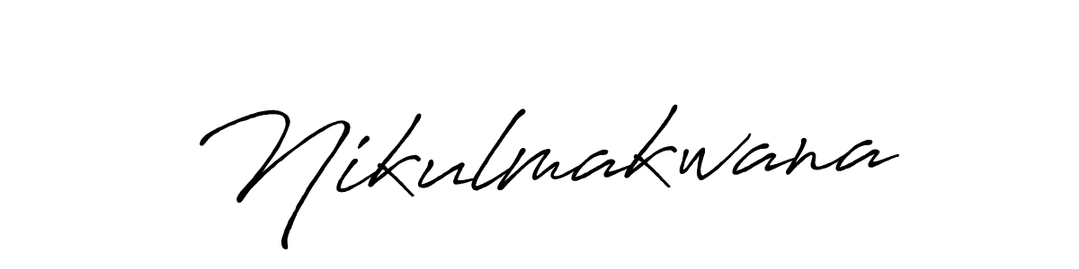 Similarly Antro_Vectra_Bolder is the best handwritten signature design. Signature creator online .You can use it as an online autograph creator for name Nikulmakwana. Nikulmakwana signature style 7 images and pictures png
