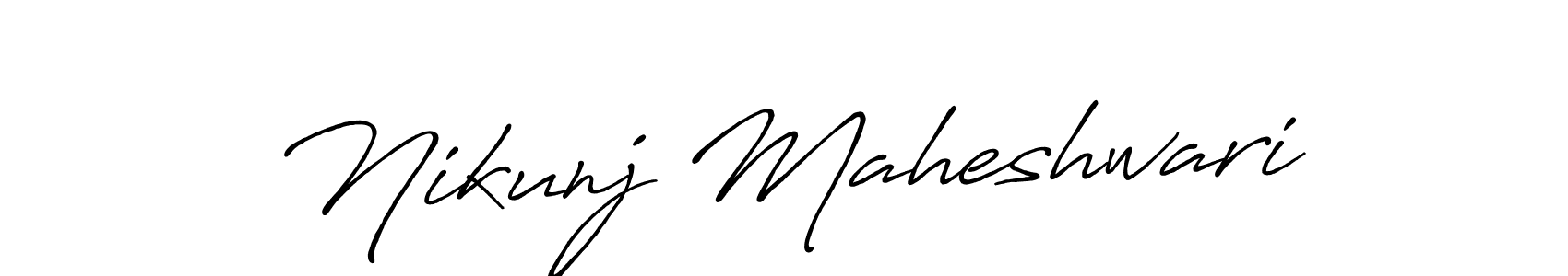 Once you've used our free online signature maker to create your best signature Antro_Vectra_Bolder style, it's time to enjoy all of the benefits that Nikunj Maheshwari name signing documents. Nikunj Maheshwari signature style 7 images and pictures png
