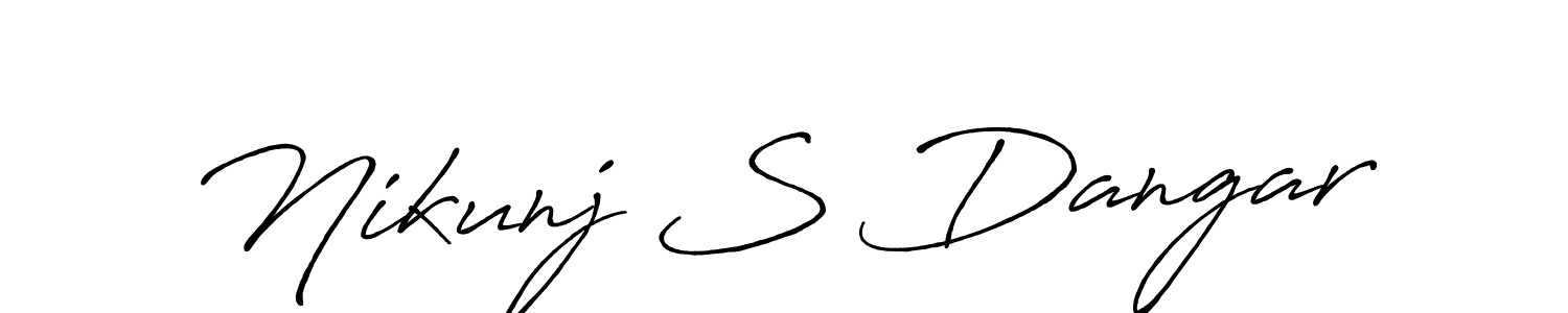Check out images of Autograph of Nikunj S Dangar name. Actor Nikunj S Dangar Signature Style. Antro_Vectra_Bolder is a professional sign style online. Nikunj S Dangar signature style 7 images and pictures png