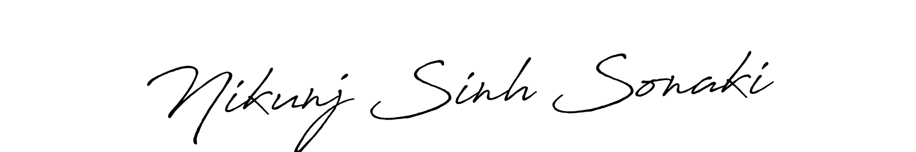 Best and Professional Signature Style for Nikunj Sinh Sonaki. Antro_Vectra_Bolder Best Signature Style Collection. Nikunj Sinh Sonaki signature style 7 images and pictures png