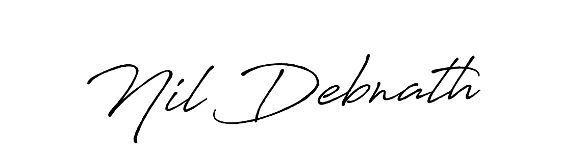 Make a short Nil Debnath signature style. Manage your documents anywhere anytime using Antro_Vectra_Bolder. Create and add eSignatures, submit forms, share and send files easily. Nil Debnath signature style 7 images and pictures png