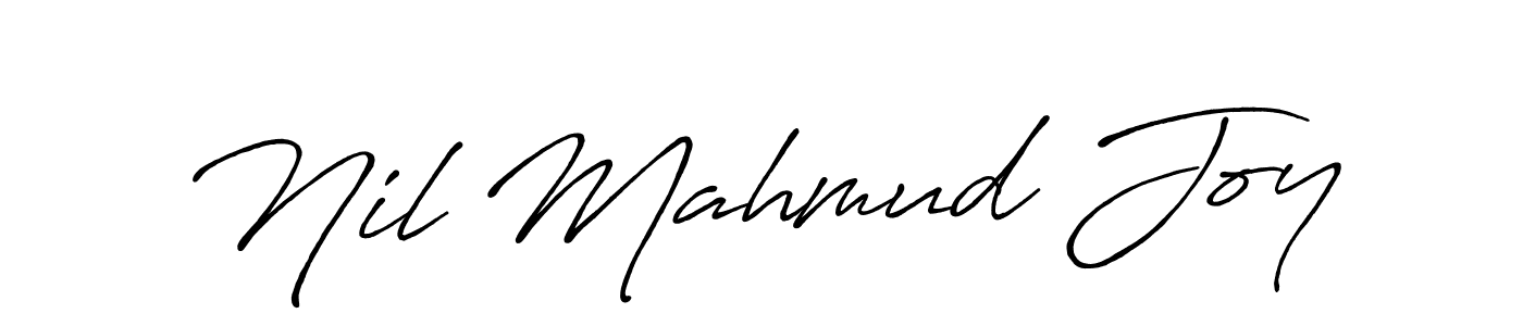 Make a beautiful signature design for name Nil Mahmud Joy. Use this online signature maker to create a handwritten signature for free. Nil Mahmud Joy signature style 7 images and pictures png