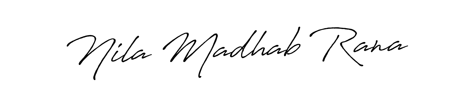 How to Draw Nila Madhab Rana signature style? Antro_Vectra_Bolder is a latest design signature styles for name Nila Madhab Rana. Nila Madhab Rana signature style 7 images and pictures png