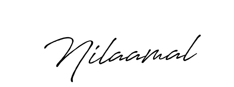 Nilaamal stylish signature style. Best Handwritten Sign (Antro_Vectra_Bolder) for my name. Handwritten Signature Collection Ideas for my name Nilaamal. Nilaamal signature style 7 images and pictures png
