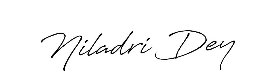 Design your own signature with our free online signature maker. With this signature software, you can create a handwritten (Antro_Vectra_Bolder) signature for name Niladri Dey. Niladri Dey signature style 7 images and pictures png