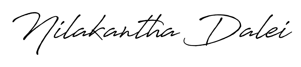 Similarly Antro_Vectra_Bolder is the best handwritten signature design. Signature creator online. You can use it as an online autograph creator for name Nilakantha Dalei. Nilakantha Dalei signature style 7 images and pictures png