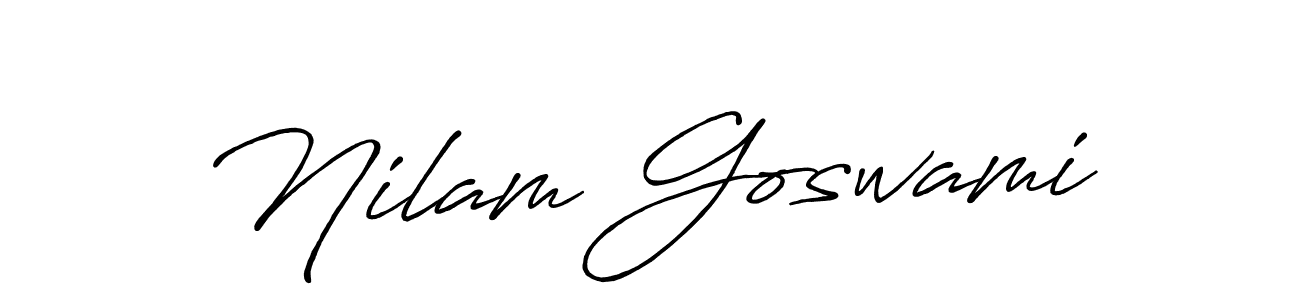 Also You can easily find your signature by using the search form. We will create Nilam Goswami name handwritten signature images for you free of cost using Antro_Vectra_Bolder sign style. Nilam Goswami signature style 7 images and pictures png