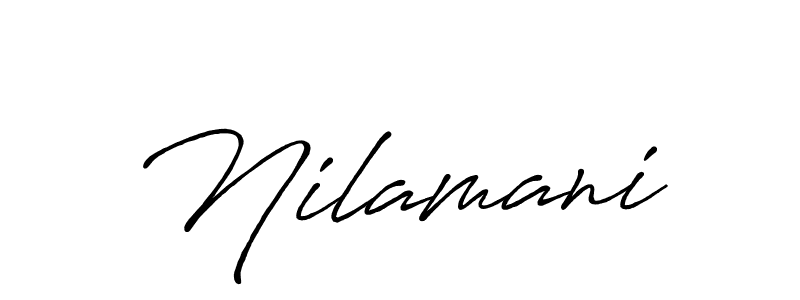 Nilamani stylish signature style. Best Handwritten Sign (Antro_Vectra_Bolder) for my name. Handwritten Signature Collection Ideas for my name Nilamani. Nilamani signature style 7 images and pictures png