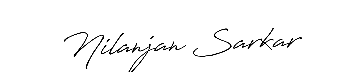 How to make Nilanjan Sarkar signature? Antro_Vectra_Bolder is a professional autograph style. Create handwritten signature for Nilanjan Sarkar name. Nilanjan Sarkar signature style 7 images and pictures png