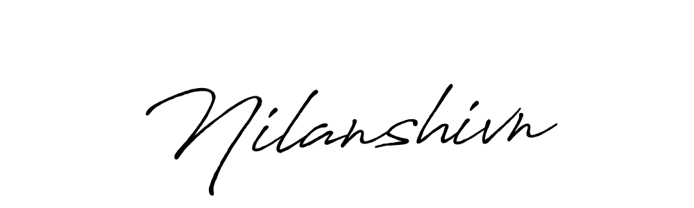 Here are the top 10 professional signature styles for the name Nilanshivn. These are the best autograph styles you can use for your name. Nilanshivn signature style 7 images and pictures png