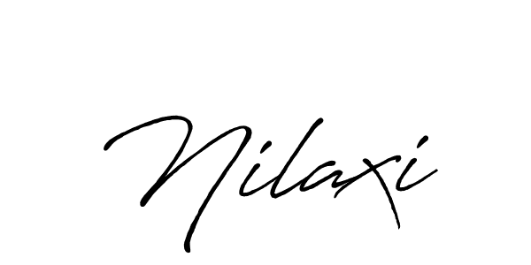 How to make Nilaxi signature? Antro_Vectra_Bolder is a professional autograph style. Create handwritten signature for Nilaxi name. Nilaxi signature style 7 images and pictures png