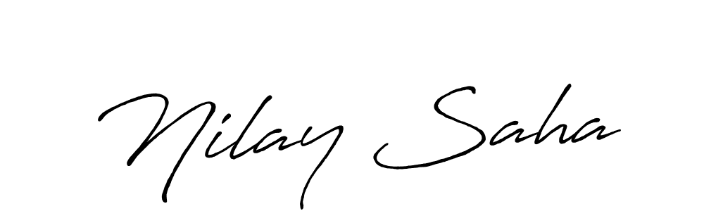 Also we have Nilay Saha name is the best signature style. Create professional handwritten signature collection using Antro_Vectra_Bolder autograph style. Nilay Saha signature style 7 images and pictures png