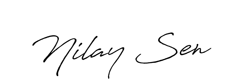 How to Draw Nilay Sen signature style? Antro_Vectra_Bolder is a latest design signature styles for name Nilay Sen. Nilay Sen signature style 7 images and pictures png