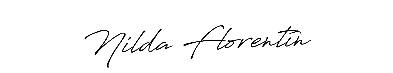 Make a short Nilda Florentín signature style. Manage your documents anywhere anytime using Antro_Vectra_Bolder. Create and add eSignatures, submit forms, share and send files easily. Nilda Florentín signature style 7 images and pictures png