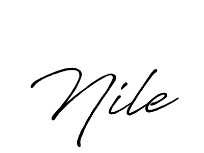 Antro_Vectra_Bolder is a professional signature style that is perfect for those who want to add a touch of class to their signature. It is also a great choice for those who want to make their signature more unique. Get Nile name to fancy signature for free. Nile signature style 7 images and pictures png