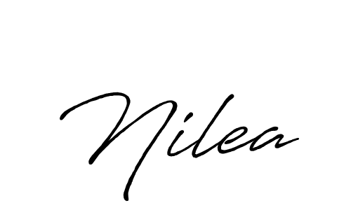 How to make Nilea signature? Antro_Vectra_Bolder is a professional autograph style. Create handwritten signature for Nilea name. Nilea signature style 7 images and pictures png