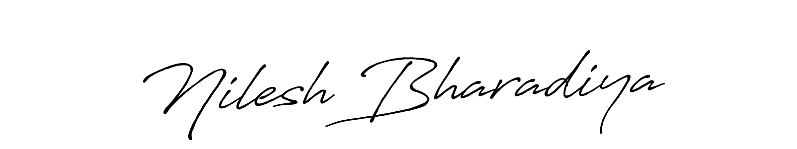 Best and Professional Signature Style for Nilesh Bharadiya. Antro_Vectra_Bolder Best Signature Style Collection. Nilesh Bharadiya signature style 7 images and pictures png