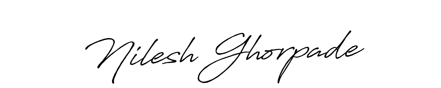 Antro_Vectra_Bolder is a professional signature style that is perfect for those who want to add a touch of class to their signature. It is also a great choice for those who want to make their signature more unique. Get Nilesh Ghorpade name to fancy signature for free. Nilesh Ghorpade signature style 7 images and pictures png