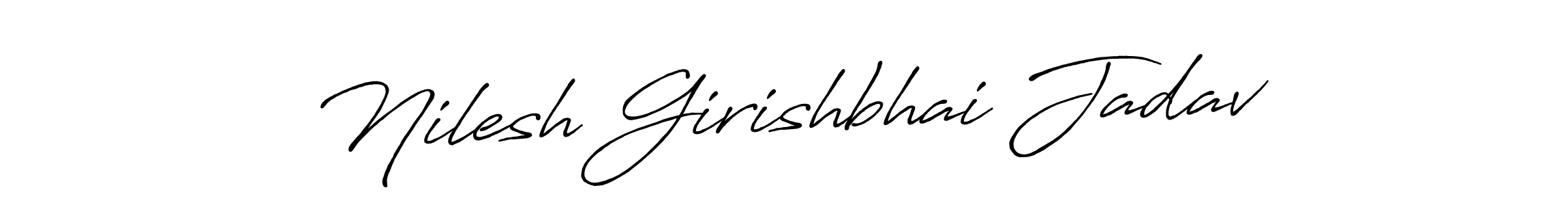 See photos of Nilesh Girishbhai Jadav official signature by Spectra . Check more albums & portfolios. Read reviews & check more about Antro_Vectra_Bolder font. Nilesh Girishbhai Jadav signature style 7 images and pictures png