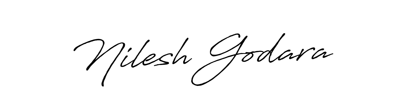 The best way (Antro_Vectra_Bolder) to make a short signature is to pick only two or three words in your name. The name Nilesh Godara include a total of six letters. For converting this name. Nilesh Godara signature style 7 images and pictures png