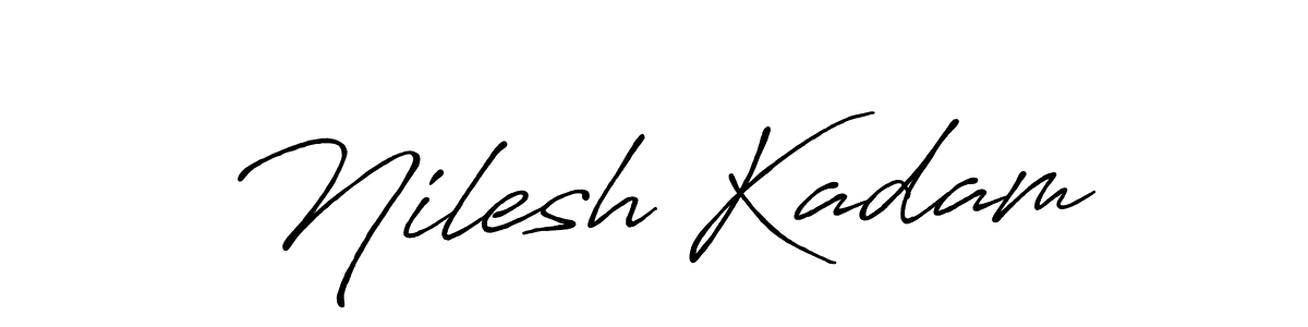 How to Draw Nilesh Kadam signature style? Antro_Vectra_Bolder is a latest design signature styles for name Nilesh Kadam. Nilesh Kadam signature style 7 images and pictures png