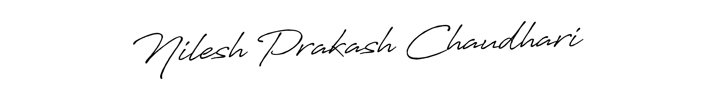 Also You can easily find your signature by using the search form. We will create Nilesh Prakash Chaudhari name handwritten signature images for you free of cost using Antro_Vectra_Bolder sign style. Nilesh Prakash Chaudhari signature style 7 images and pictures png